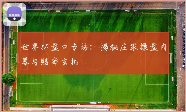 世界杯盘口专访:揭秘庄家操盘内幕与赔率玄机